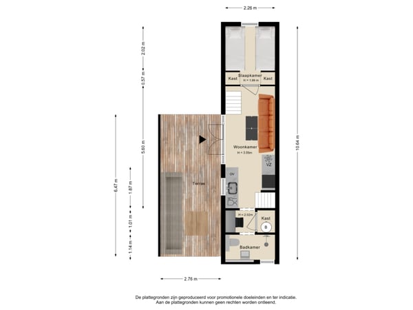 Tiny house Begane grond