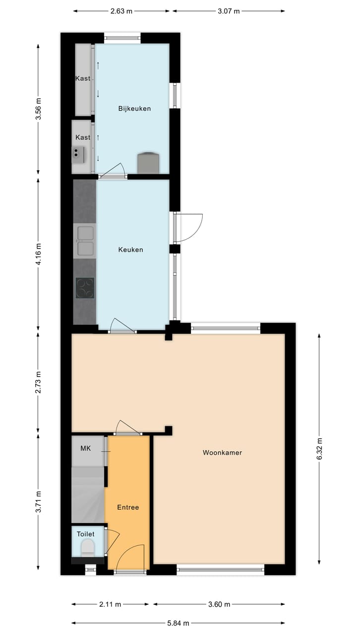 Foto 47 van Burg.van der Grondenstraat 22