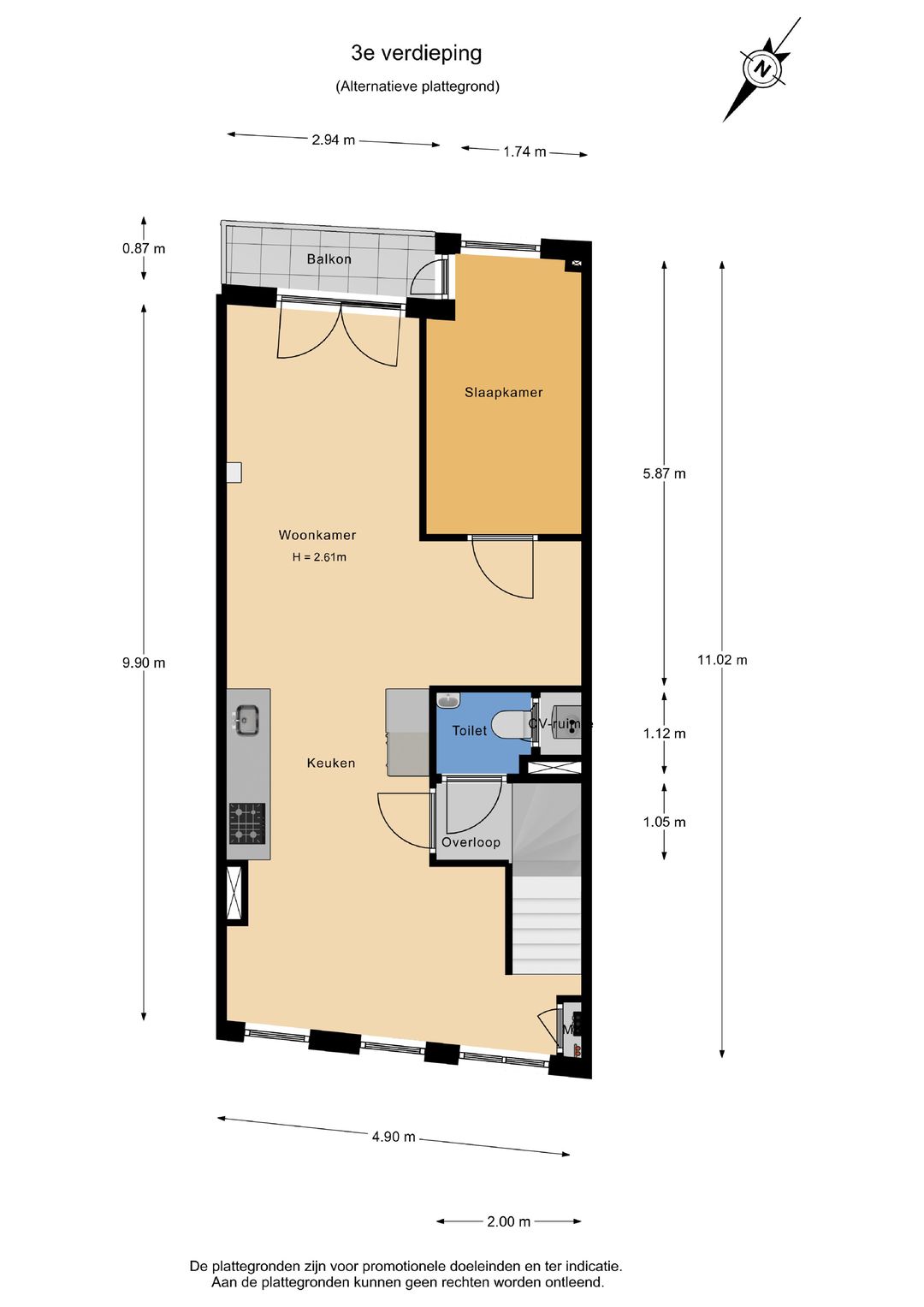 Foto 43 van Rustenburgerstraat 157-3