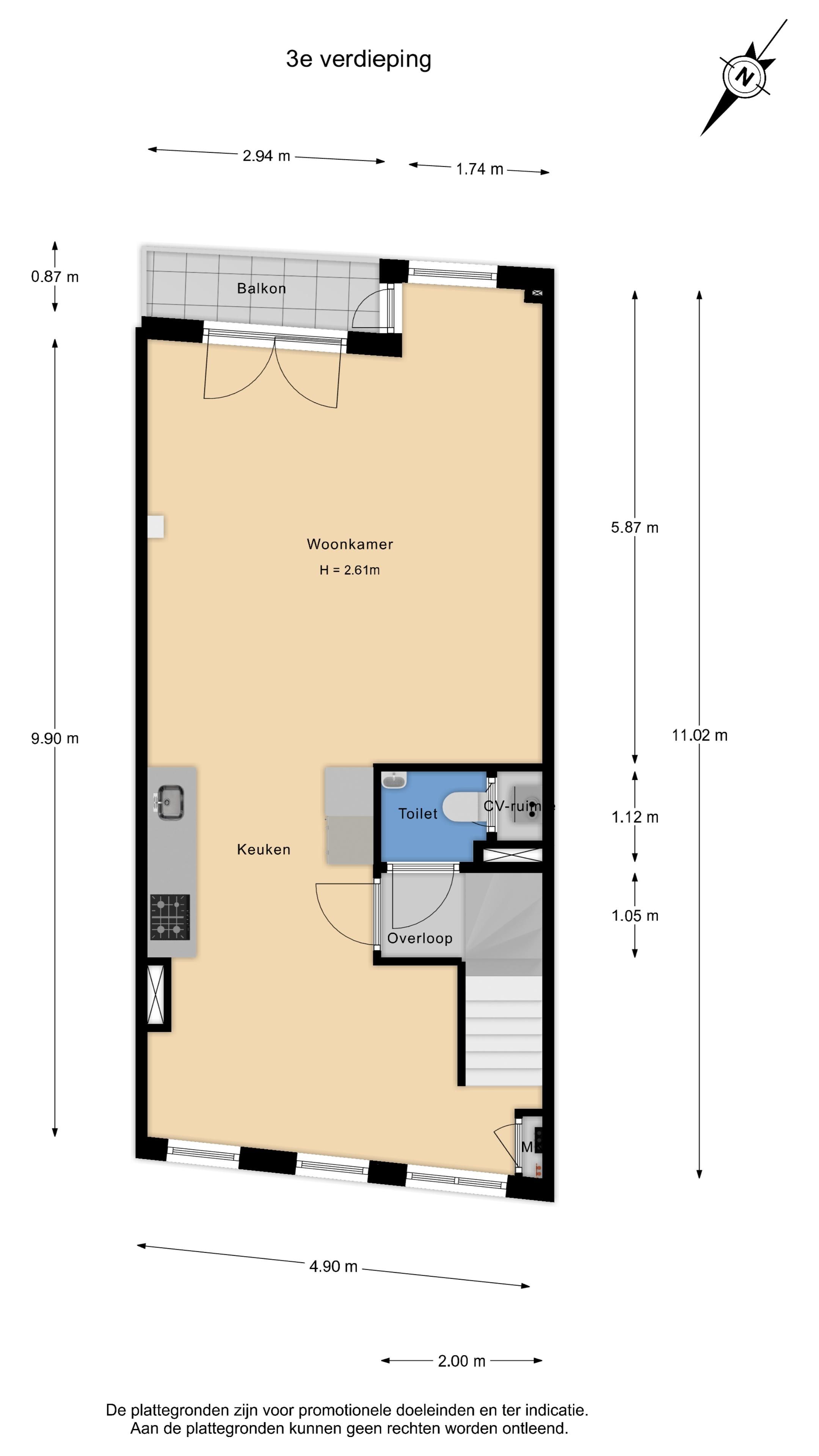 Foto 45 van Rustenburgerstraat 157-3