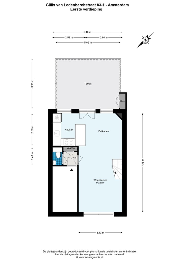 Foto 17 van Gillis van Ledenberchstraat 83-1