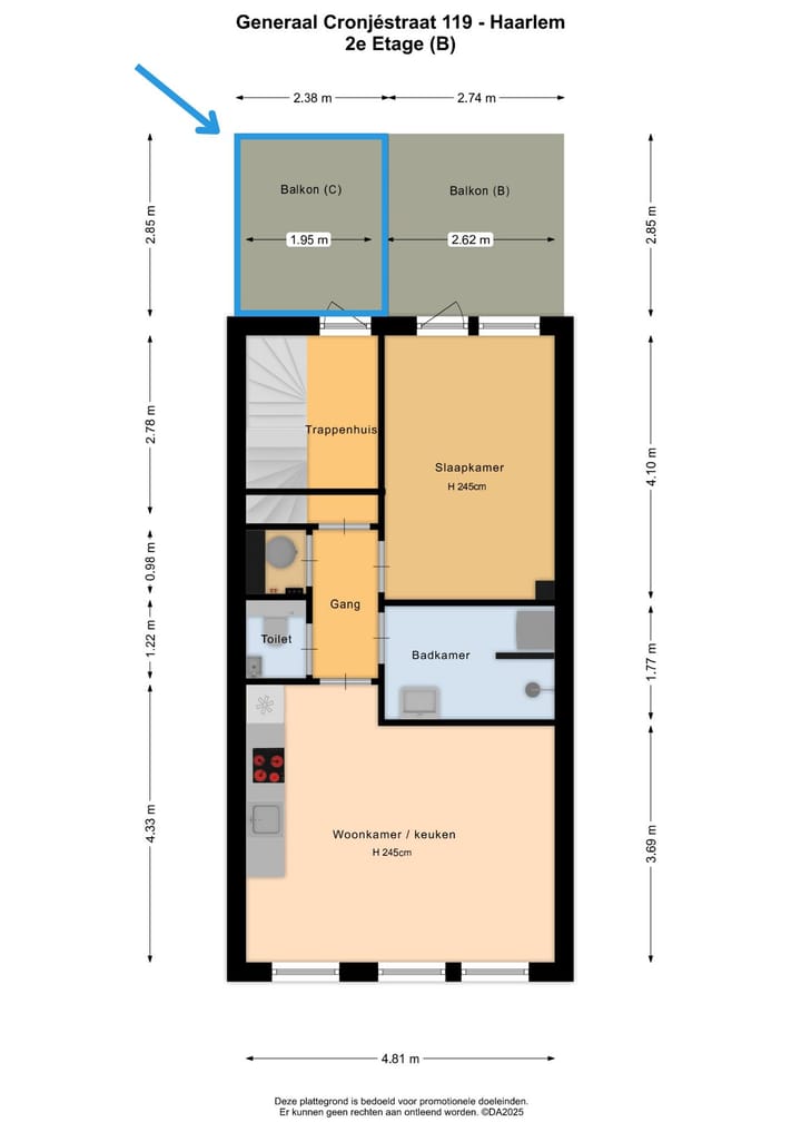 Foto 15 van Generaal Cronjéstraat 119-C