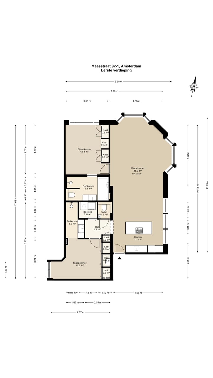 Foto 28 van Maasstraat 92-1