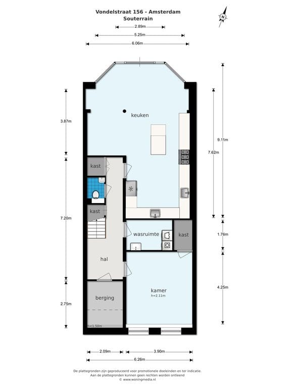 Foto 112 van Vondelstraat 156