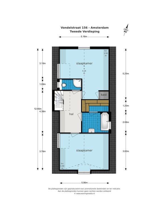 Foto 113 van Vondelstraat 156