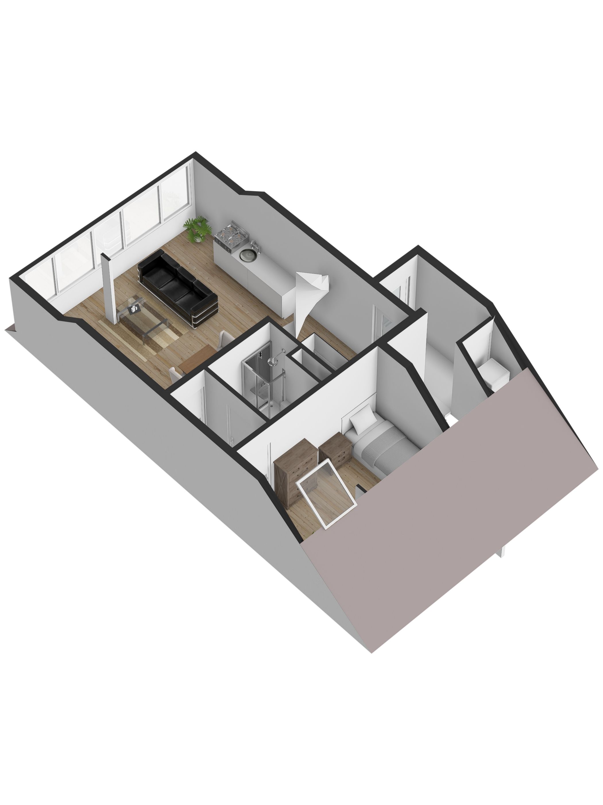 Foto 12 van Prins Clausstraat 2-J