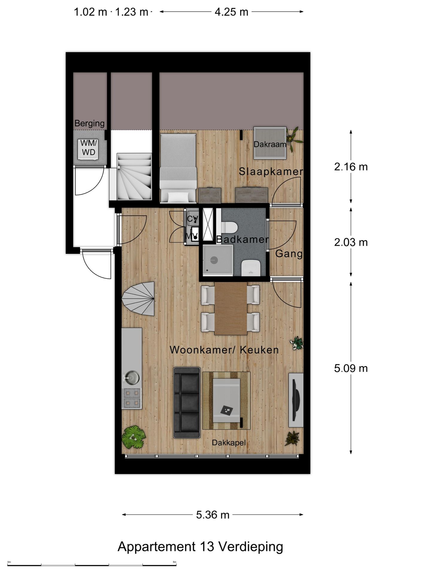 Foto 14 van Prins Clausstraat 2-J