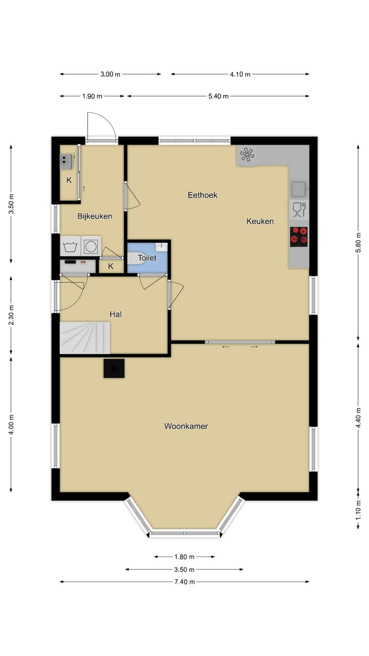 Foto 11 van Waalstraat 7-A