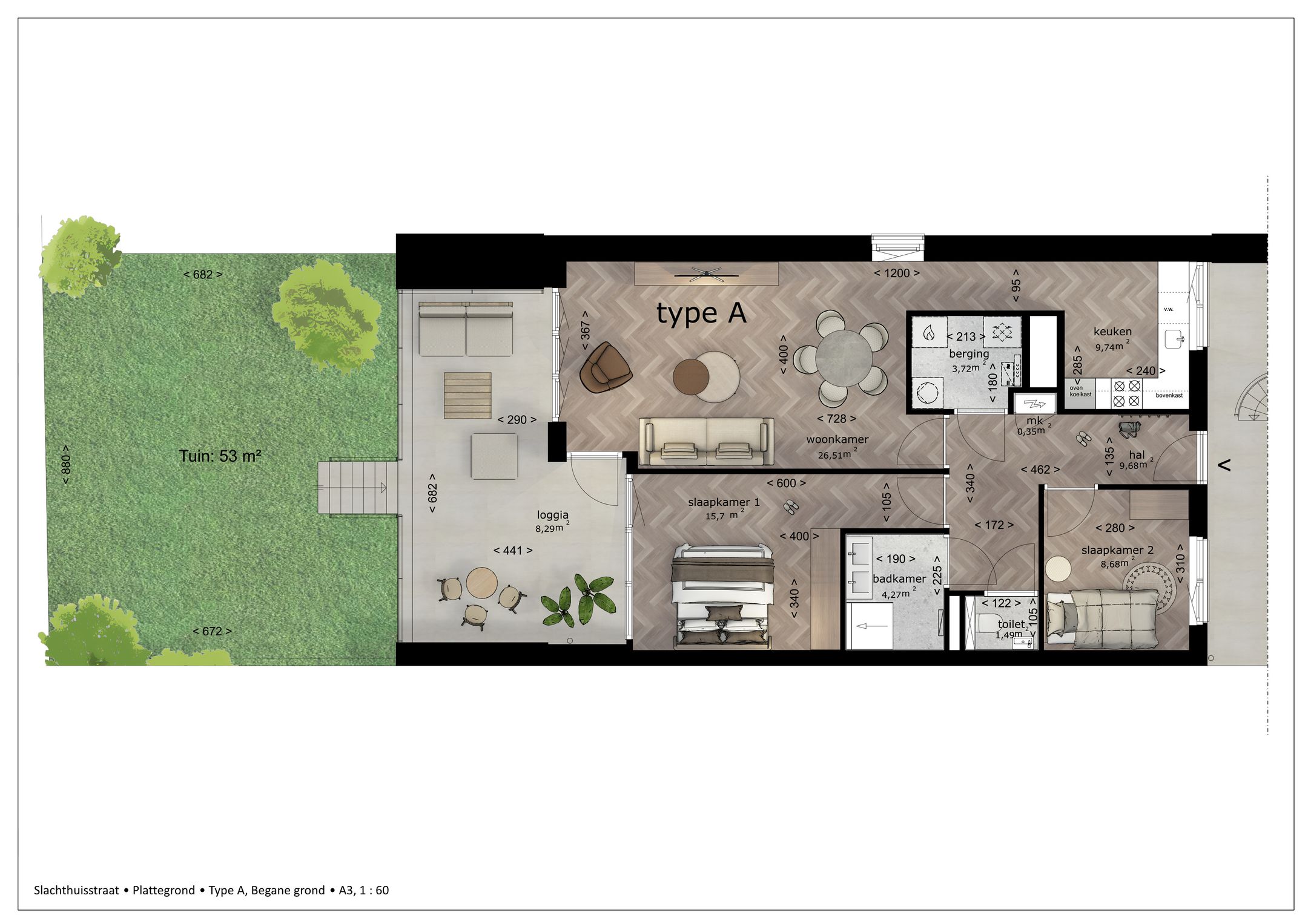 Foto 12 van Appartement inclusief tuin (Bouwnr. 4)