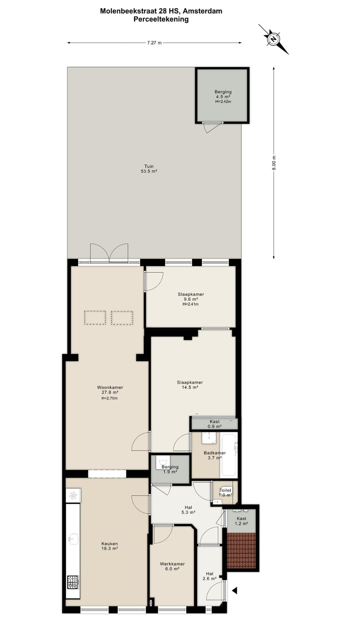 Foto 32 van Molenbeekstraat 28-H