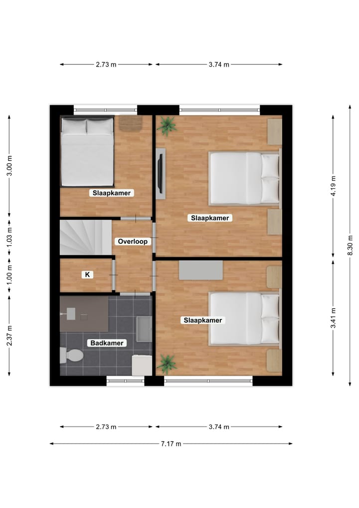 Foto 24 van Paul van Ostaijenstraat 6