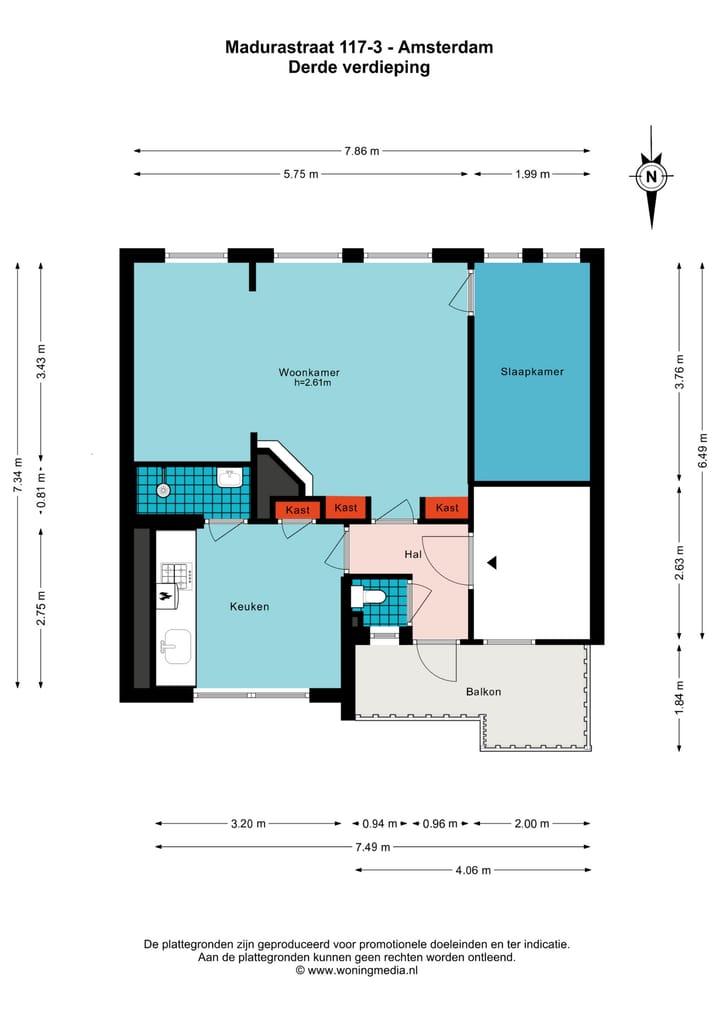 Foto 12 van Madurastraat 117-3