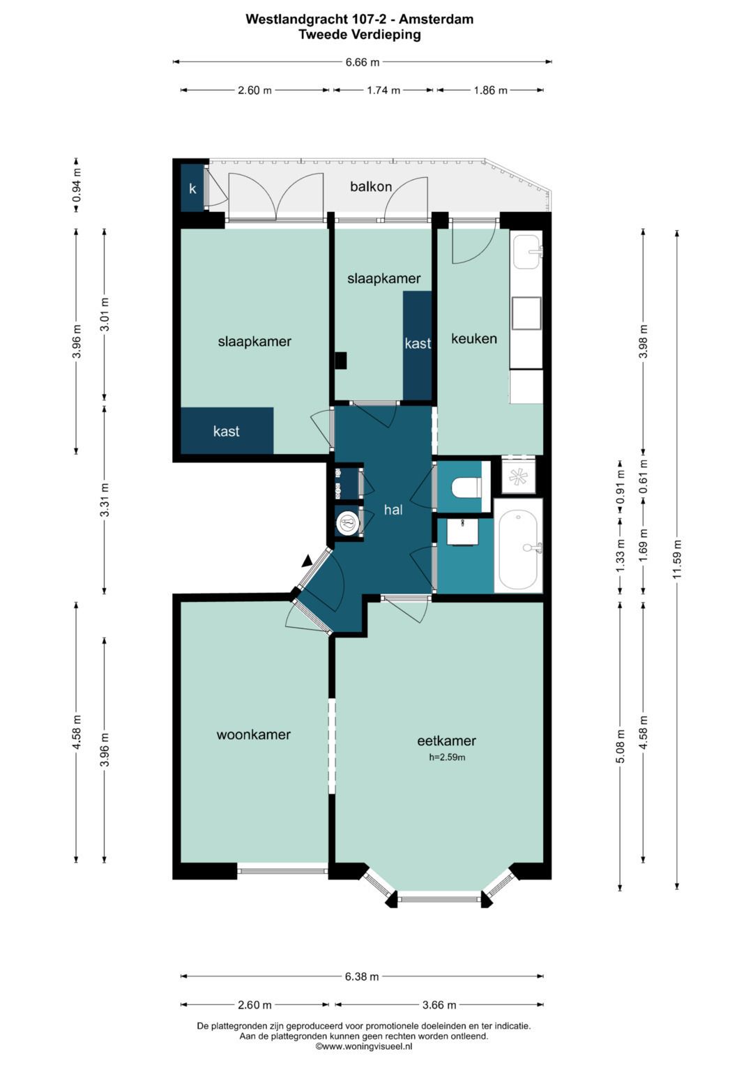 Photo 27 of Westlandgracht 107-2