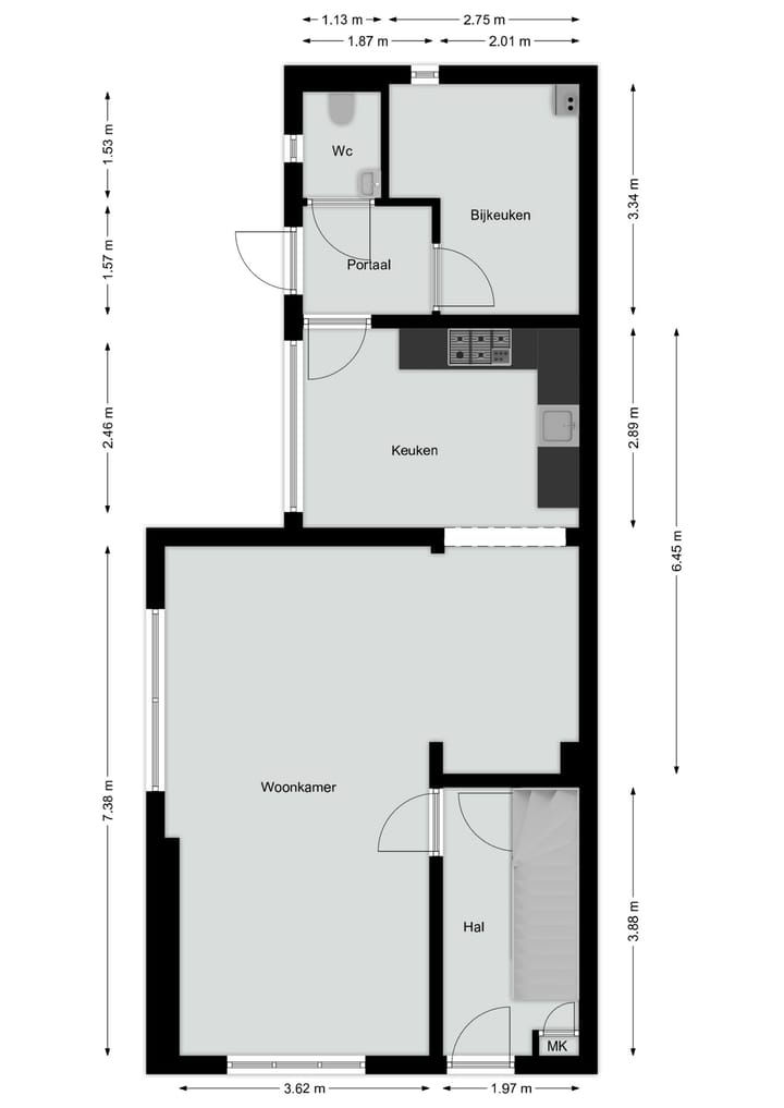 Foto 28 van Schuttersstraat 4