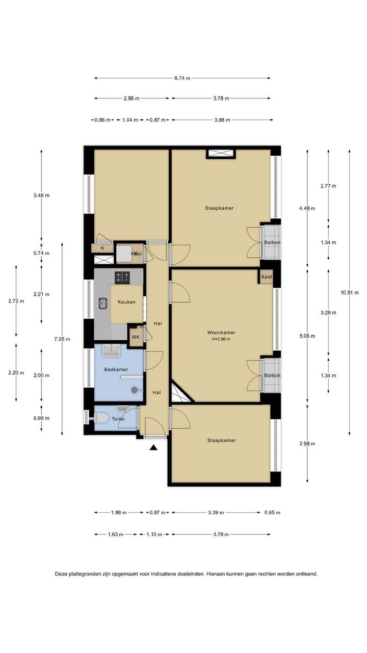 Foto 12 van Burgemeester Meineszplein 18-A03