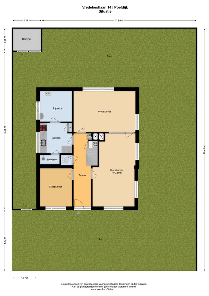 Foto 43 van Vredebestlaan 14