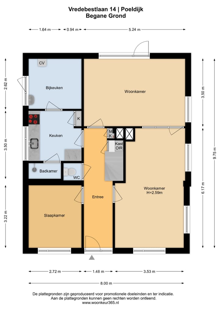 Foto 44 van Vredebestlaan 14