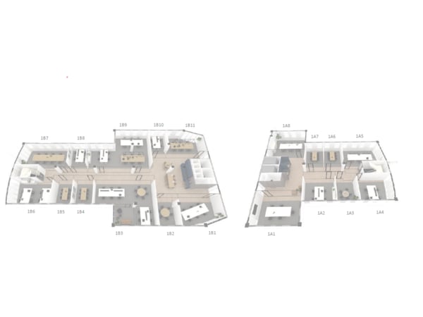 Plattegrond verdiepingen