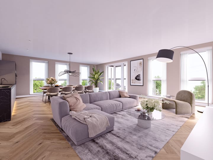 Foto van Type D Portiekflat