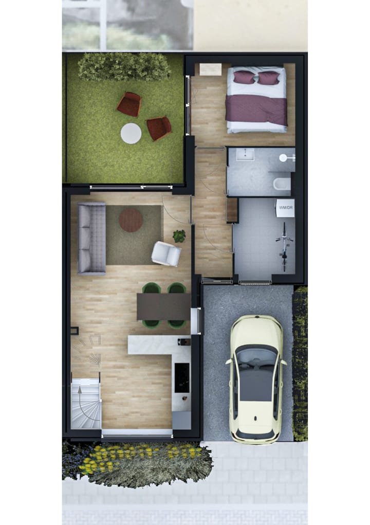 Foto 3 van Scheerdershofje (Bouwnr. 4)