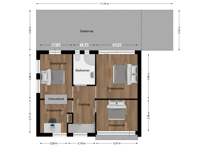 Foto 26 van Urnenveldstraat 9