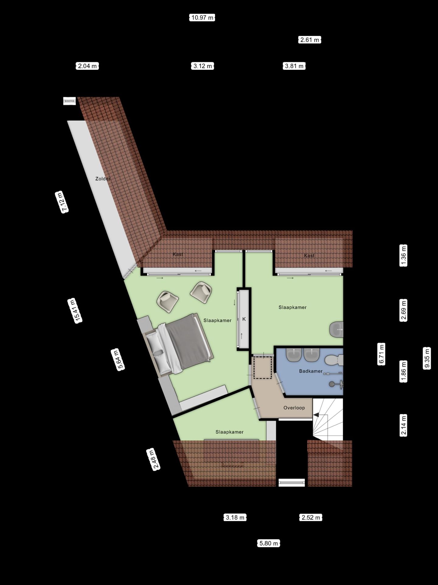Foto 29 van Burgemeester van den Boschstraat 44-B