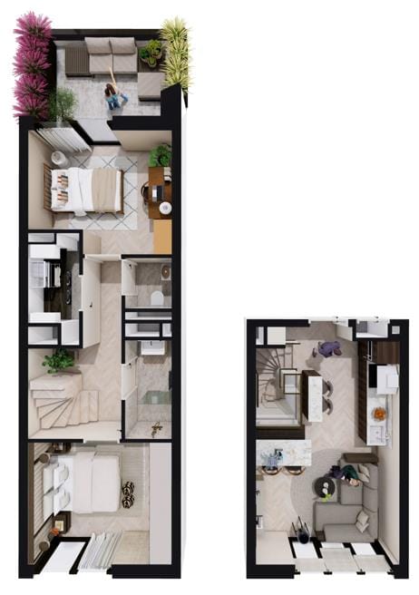 Foto 3 van Knightsbridge Hyde Park huis 2 type 7