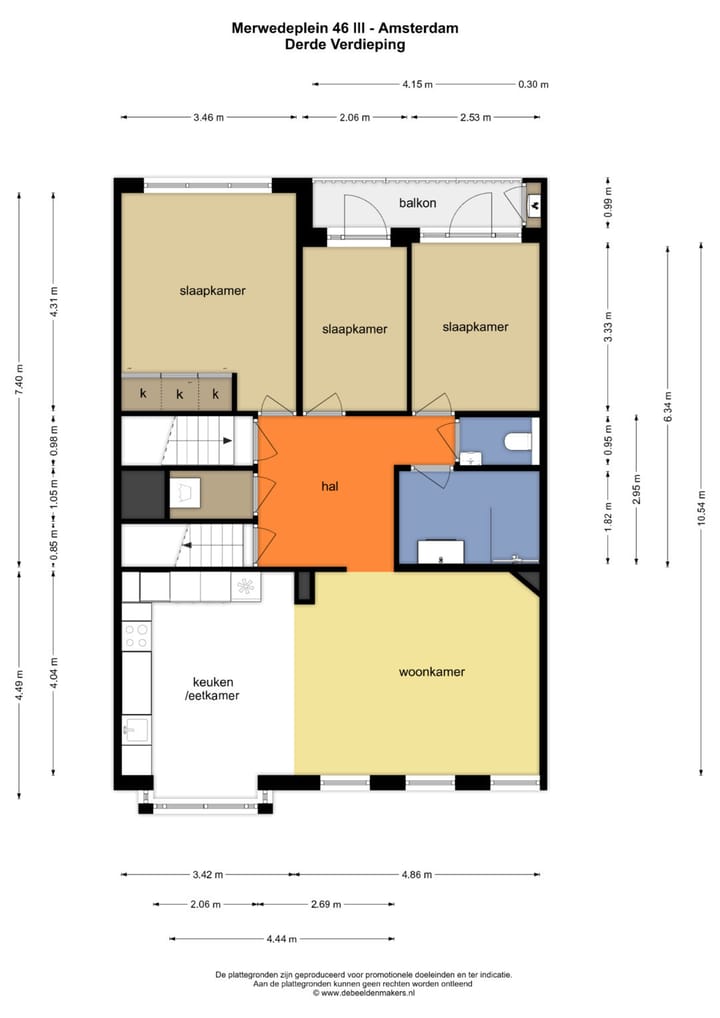 Foto 35 van Merwedeplein 46-3