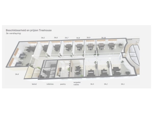 PLattegrond verdieping