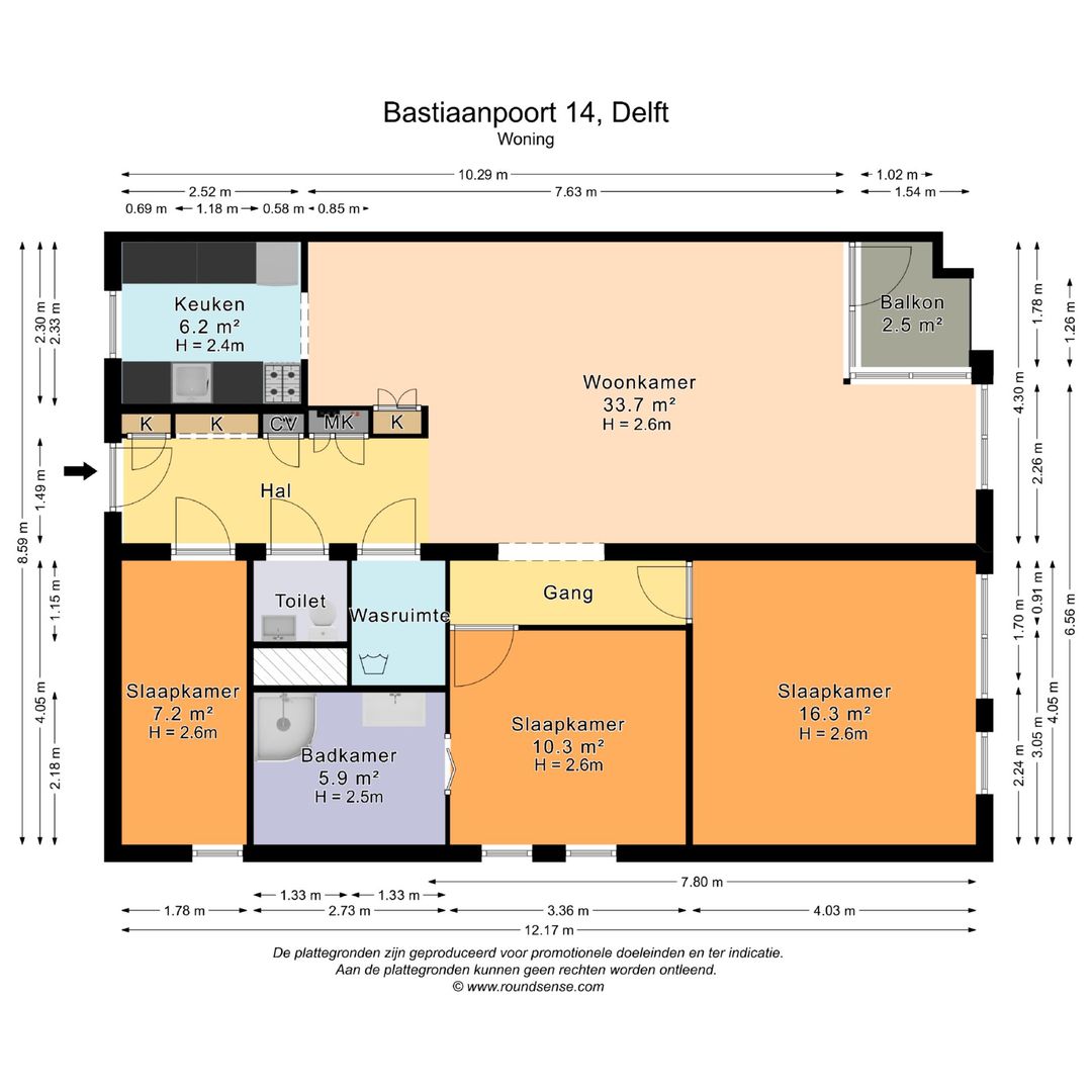 Foto 28 van Bastiaanpoort 14
