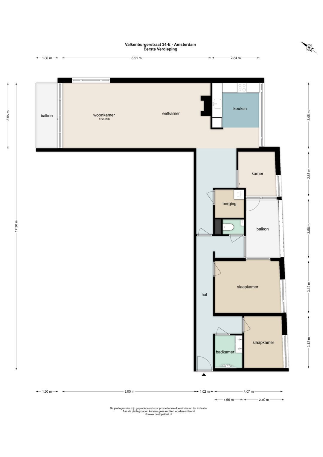 Foto 22 van Valkenburgerstraat 34-E