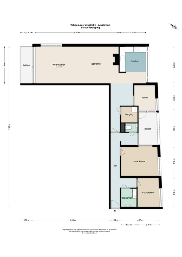 Foto 22 van Valkenburgerstraat 34-E