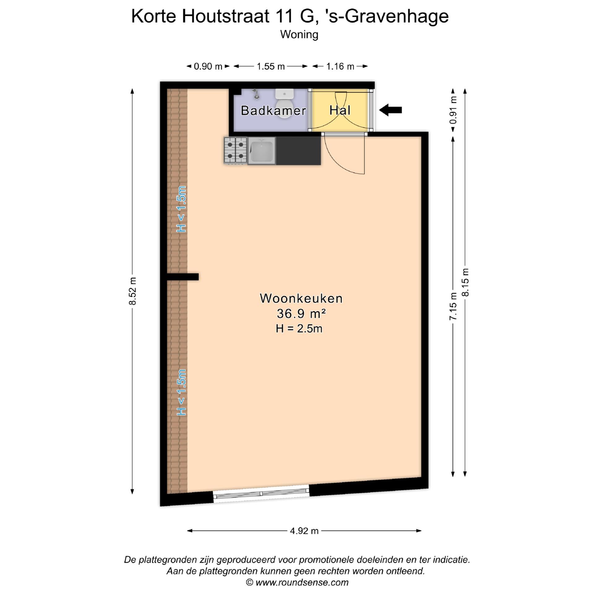 Foto 12 van Korte Houtstraat 11-G