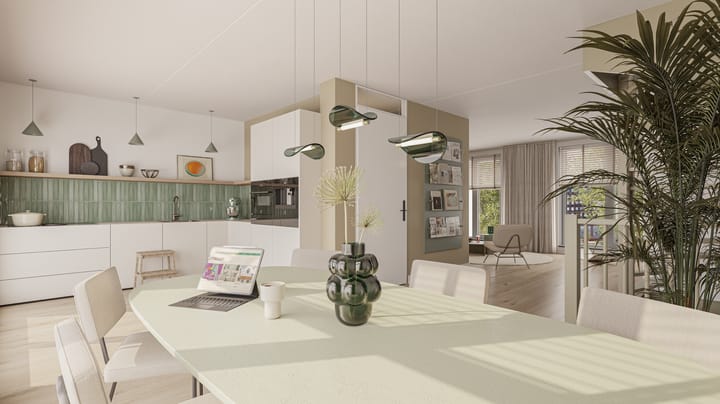 Foto van Stadswoning Bovenwoning