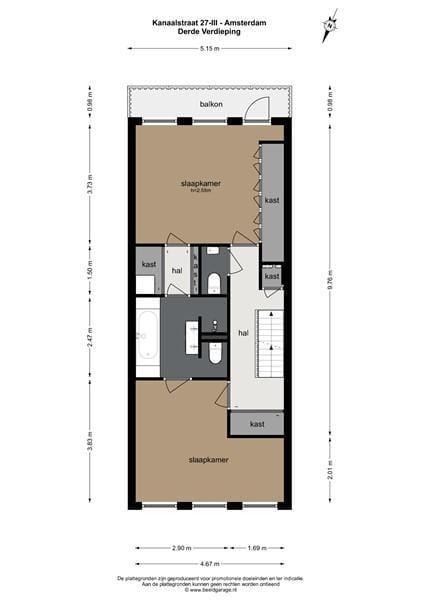 Foto 28 van Kanaalstraat 27-3