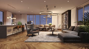 Foto van Appartement type C Tussenverdieping