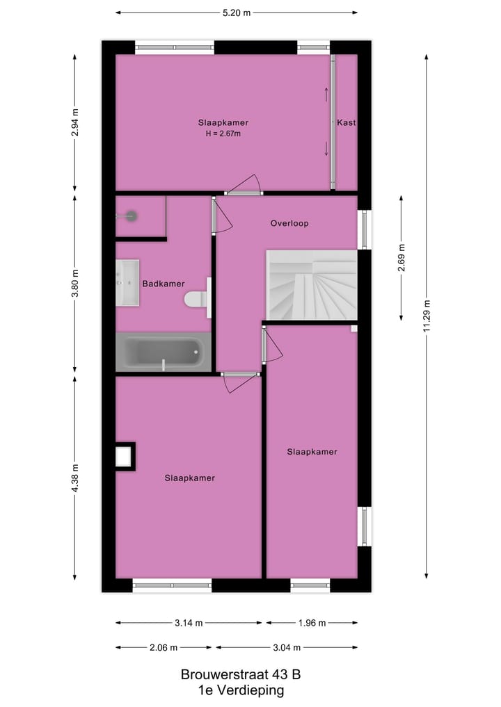 Foto 44 van Brouwerstraat 43-B