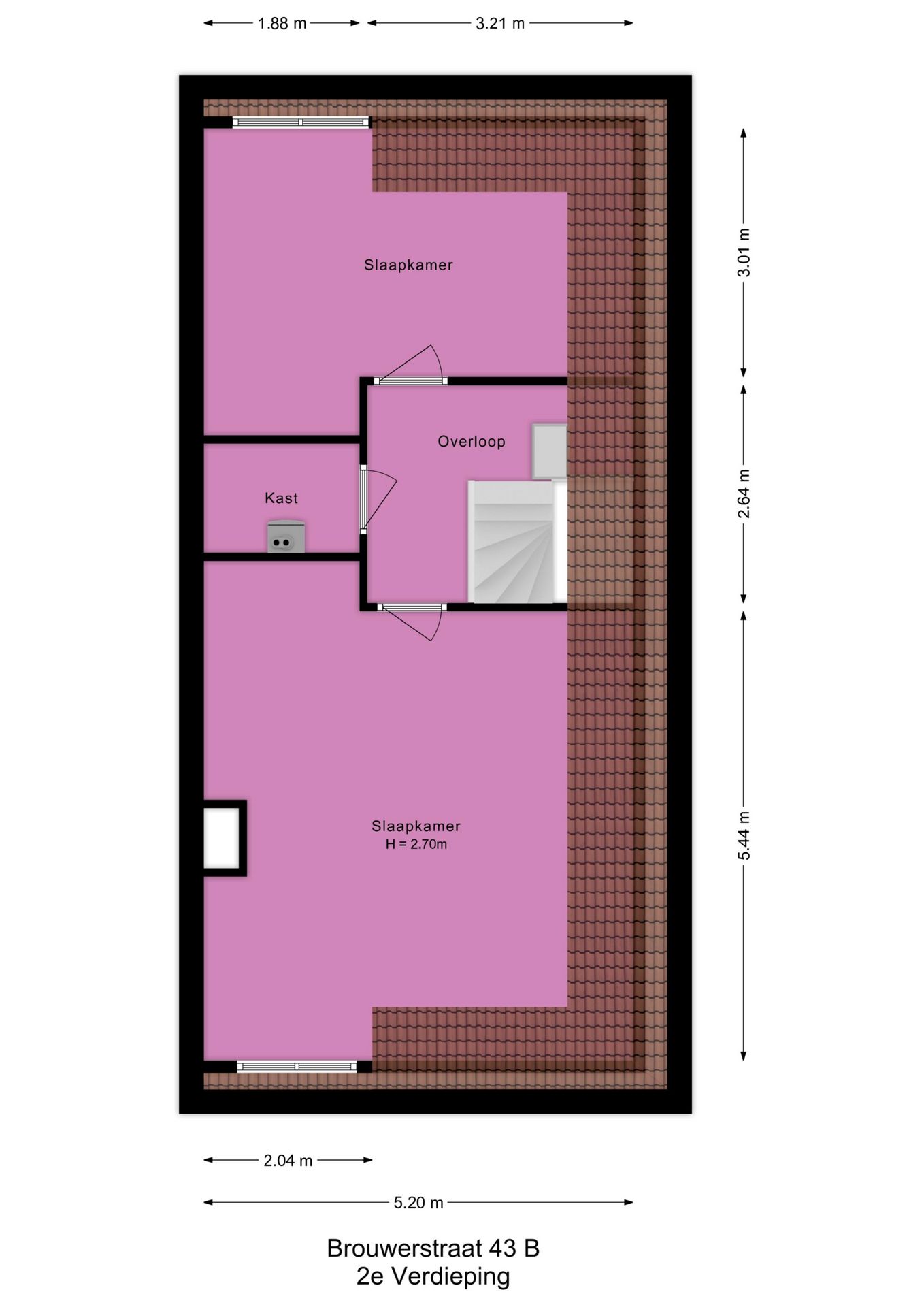 Foto 45 van Brouwerstraat 43-B
