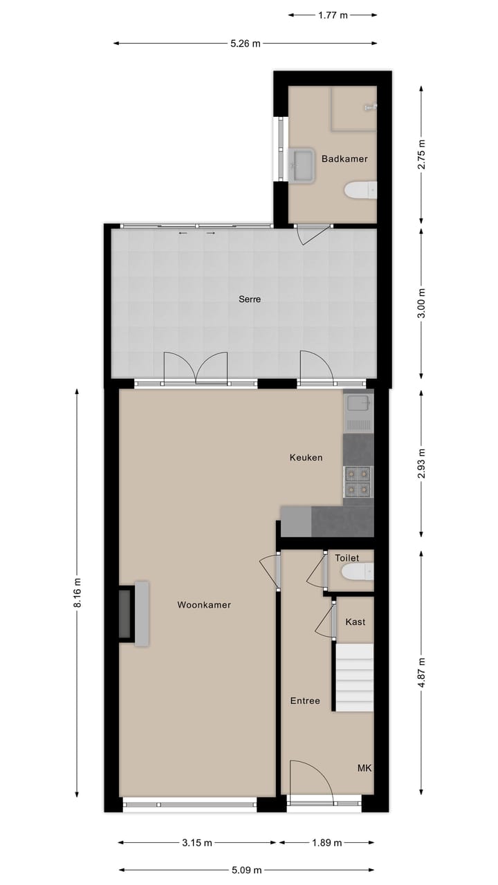 Foto 45 van Willem Barentzstraat 61