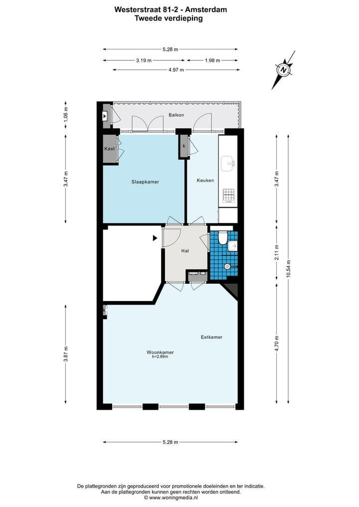 Foto 20 van Westerstraat 81-2