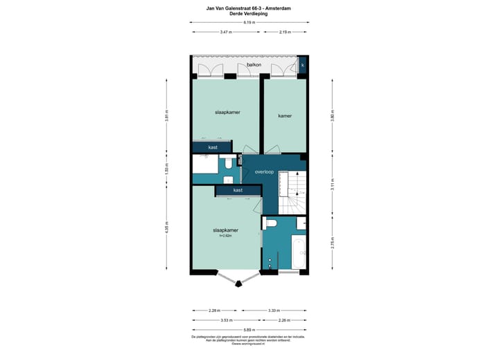 Photo 53 of Jan van Galenstraat 66-3