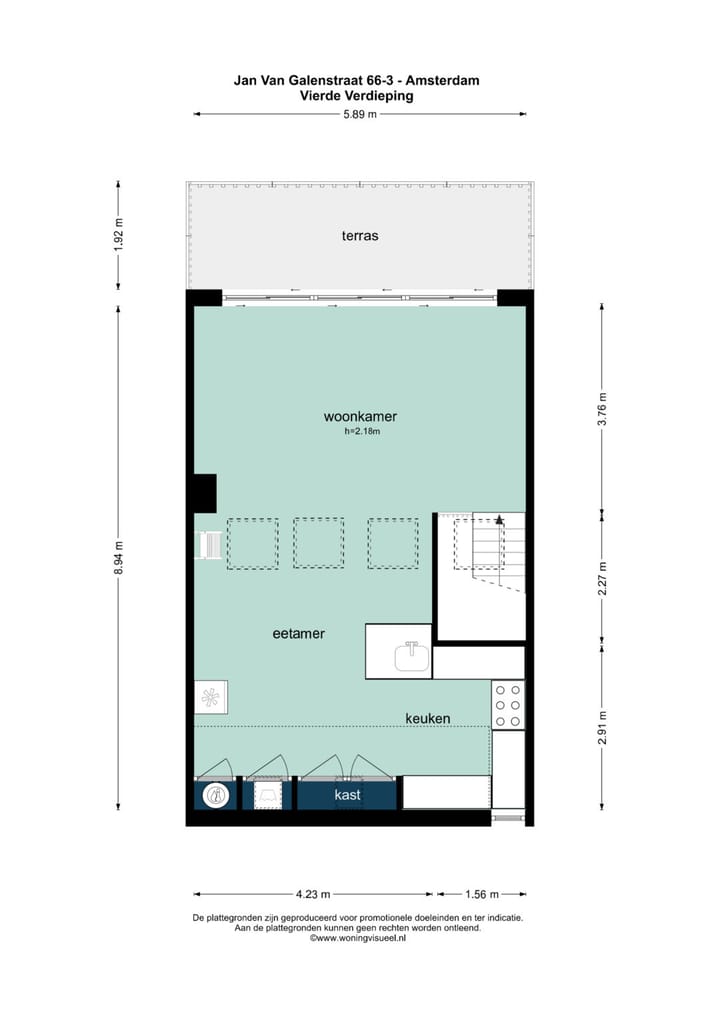 Photo 54 of Jan van Galenstraat 66-3