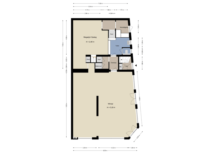 Begane grond - Winkel