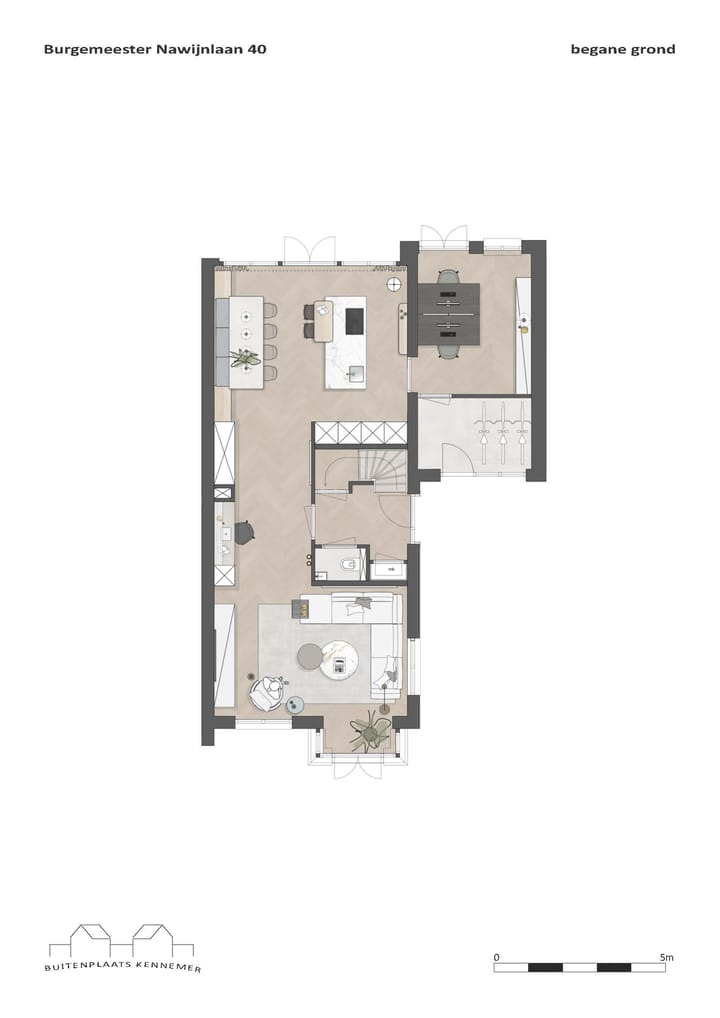 Foto 8 van BUITENPLAATS KENNEMER (Bouwnr. 40)