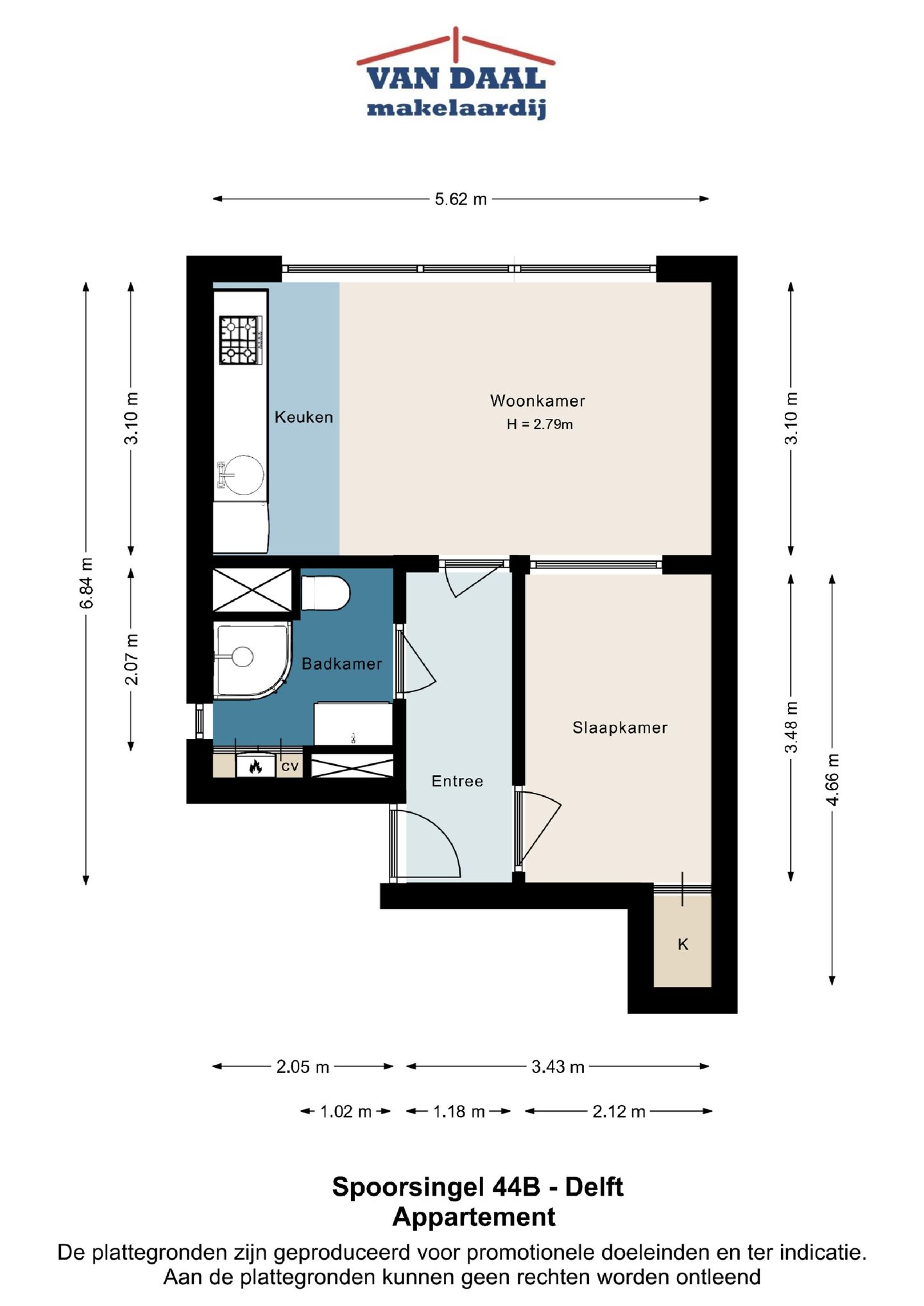 Foto 14 van Spoorsingel 44-B