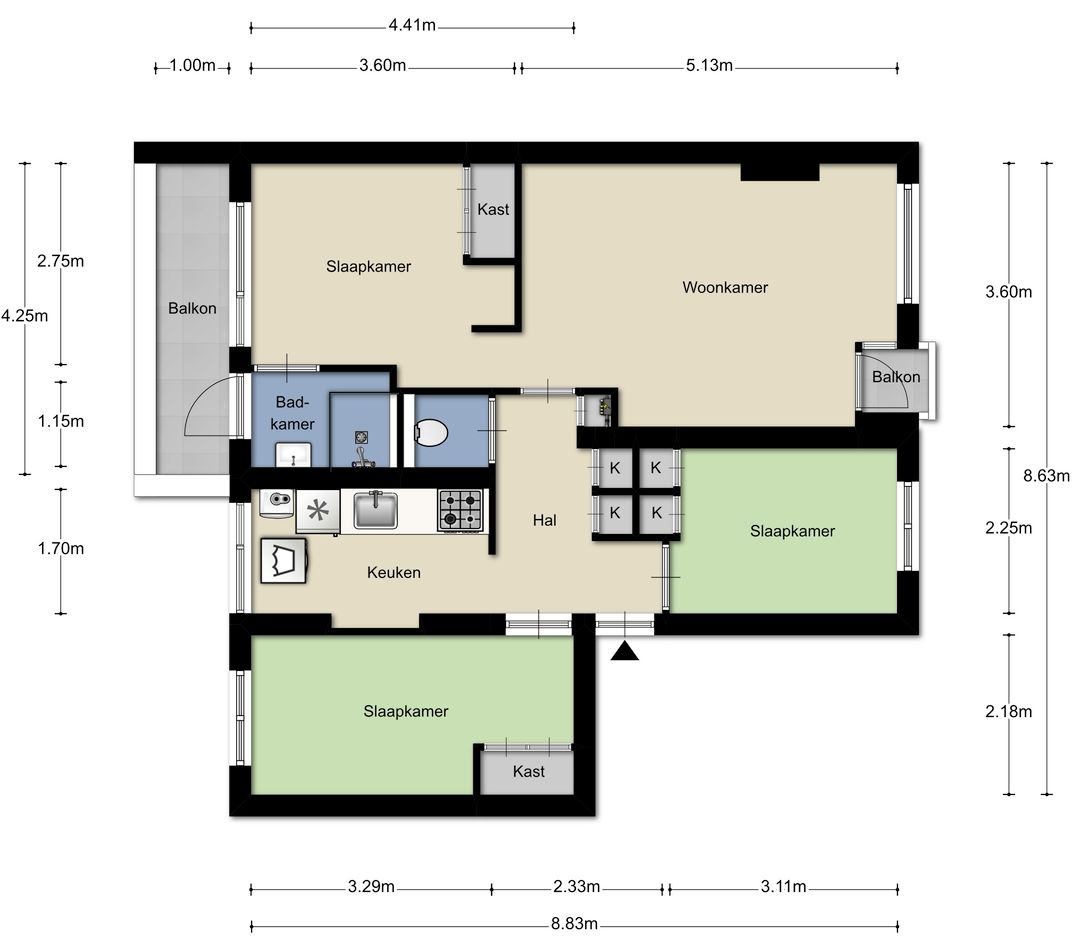 Foto 23 van Vuurdoornstraat 11-B