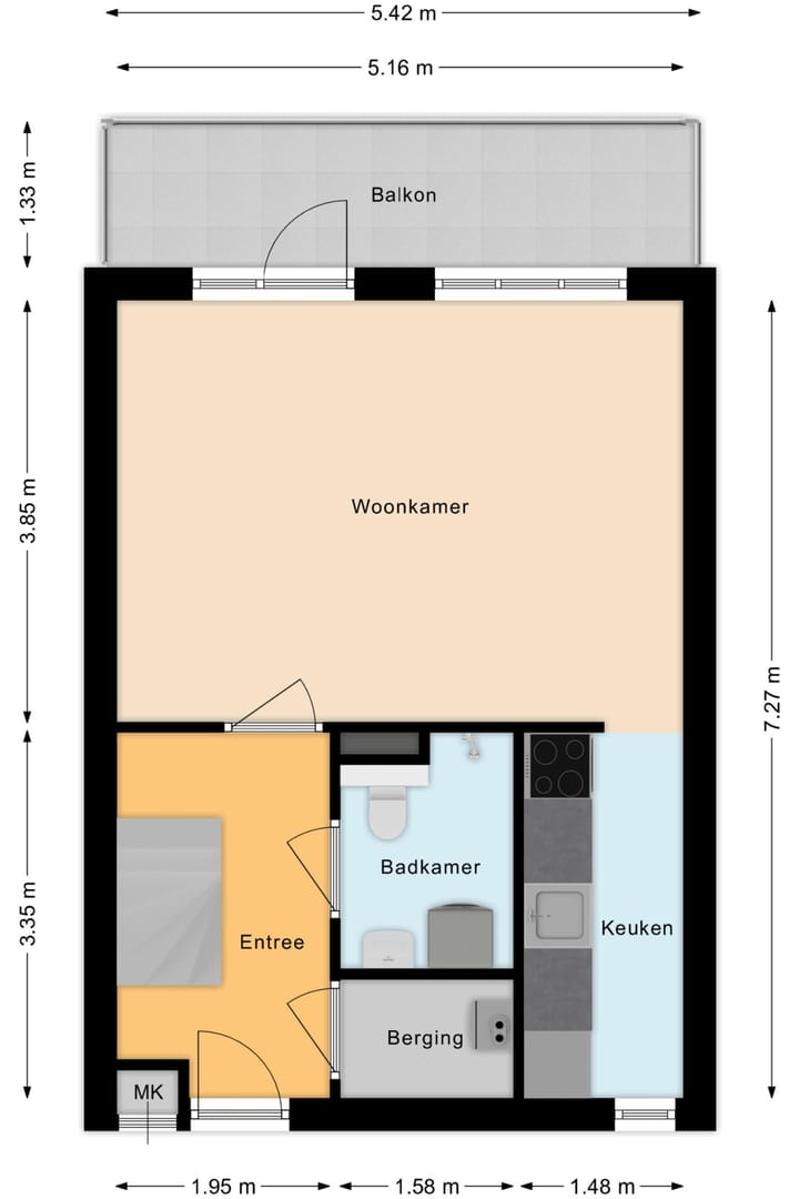 Foto 35 van Planetenhof 36-C