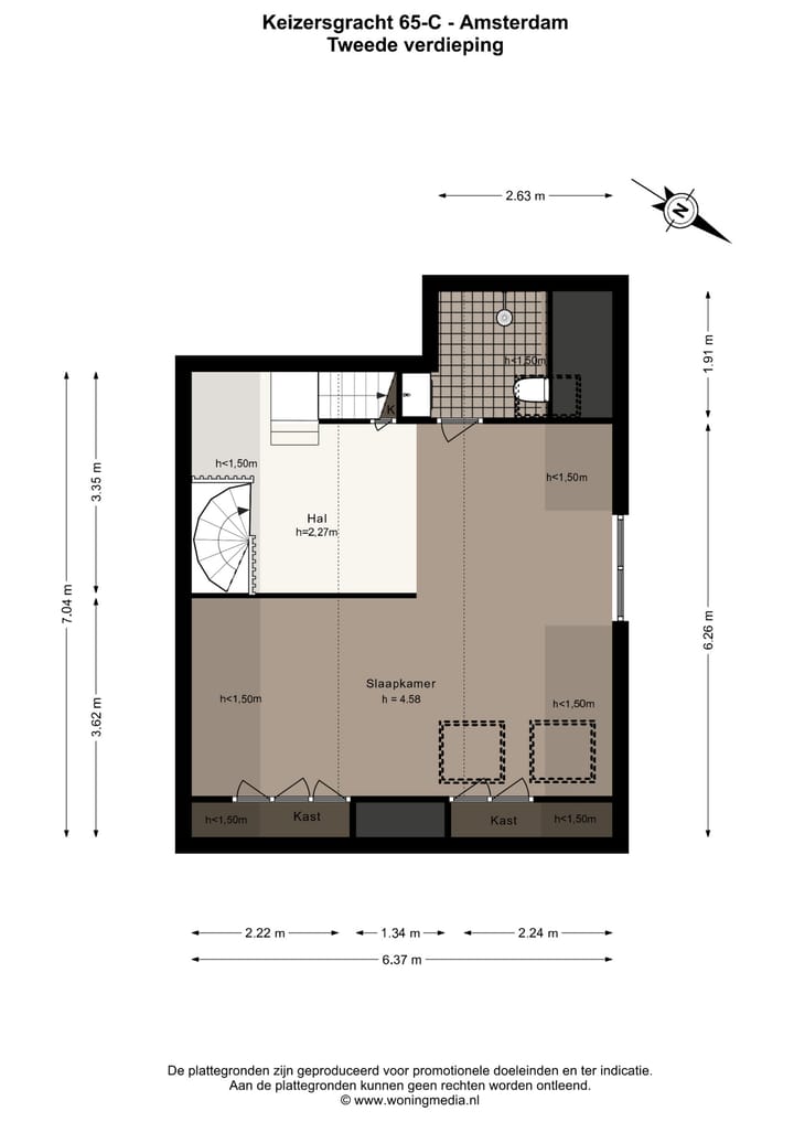 Foto 47 van Keizersgracht 65-C