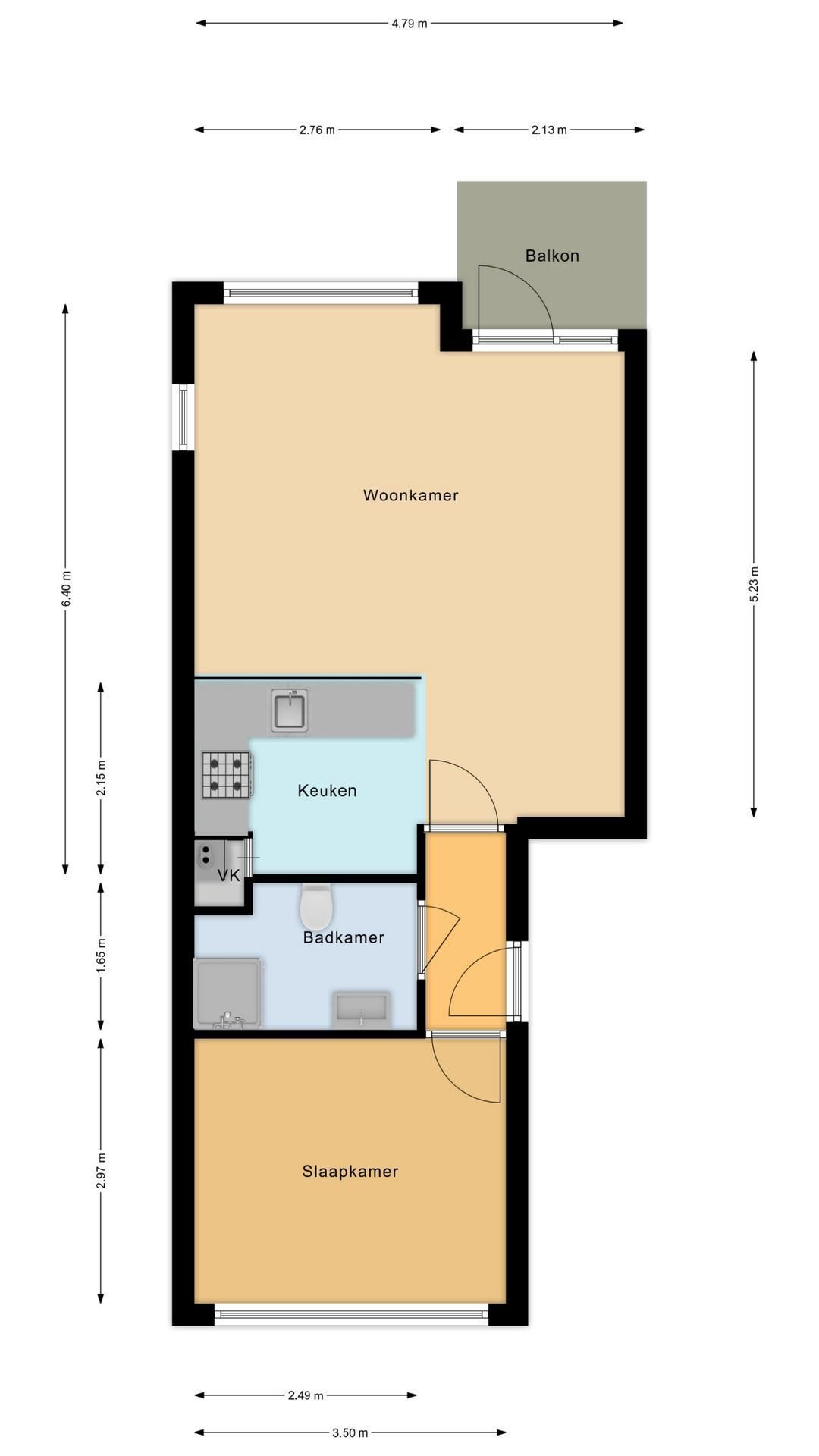Foto 18 van Bassingracht 164