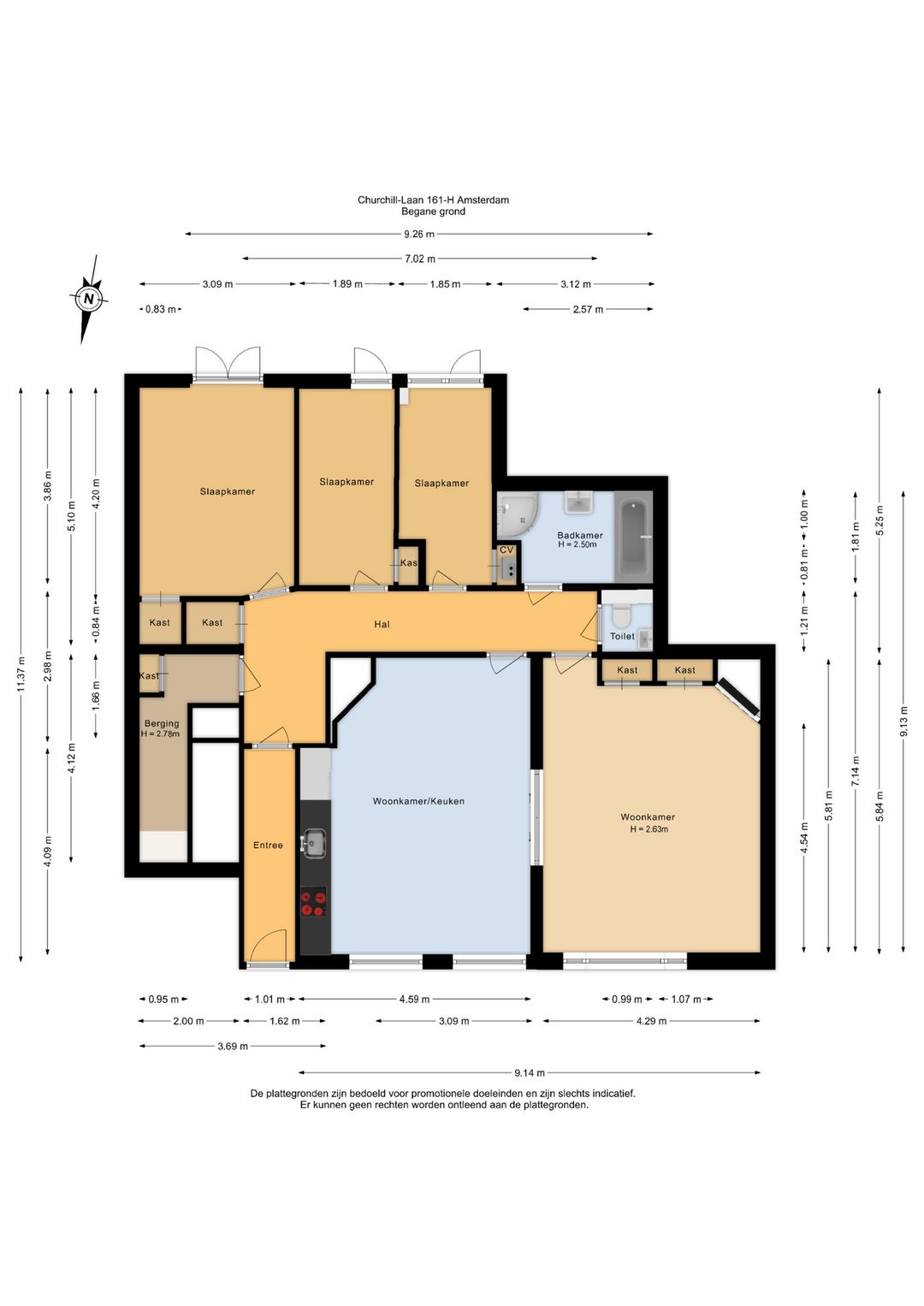 Foto 38 van Churchill-laan 161-H